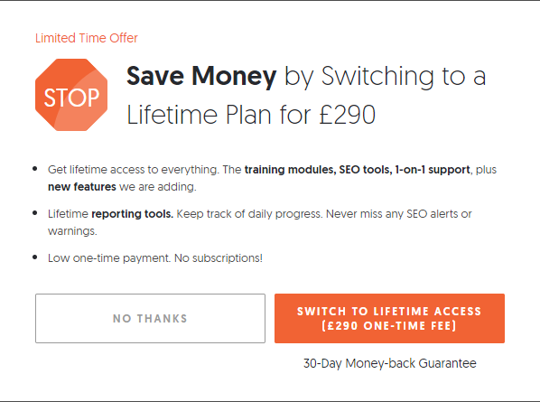 ubersuggest lifetime deal