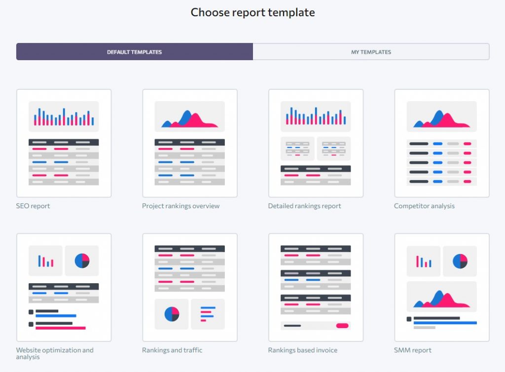 se ranking report templates