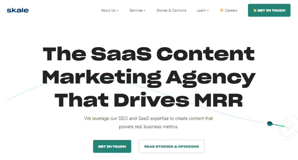 skale SaaS content marketing agency